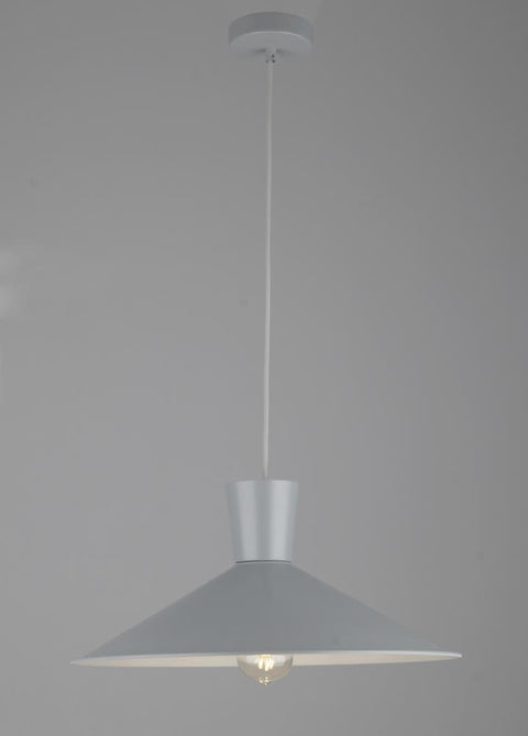 Suspension Métal Gris E27 · Elista