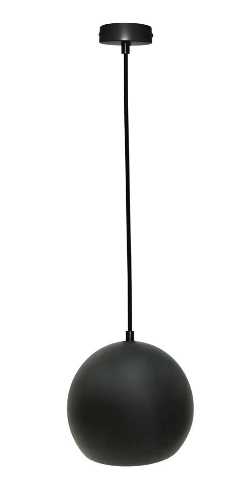 Suspension Métal Bois Noir · Flen