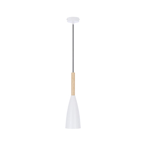 Suspension Métal Bois Blanc · Trosa