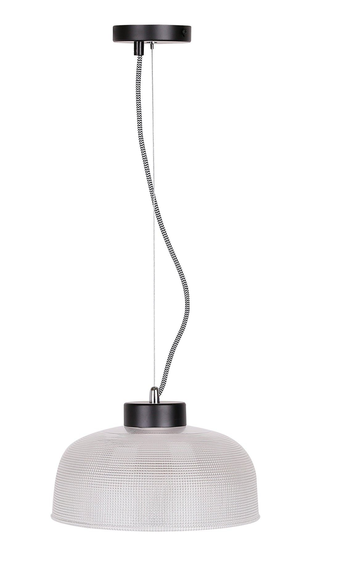 Suspension Verre Noir E27 · Liverpool