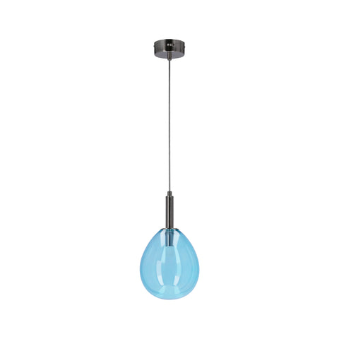 Suspension LED Verre Chromé · Lukka