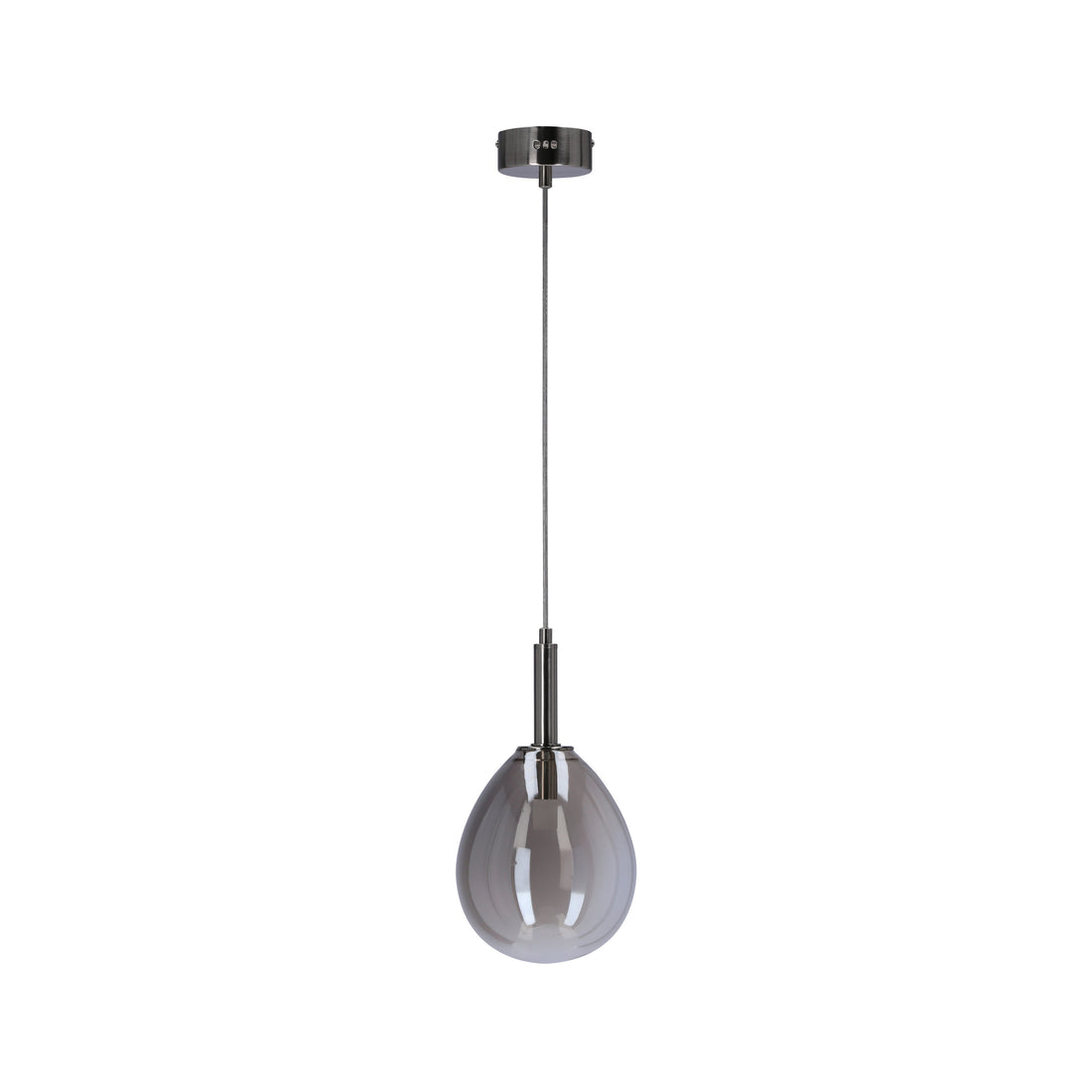 Suspension LED Verre Chromé · Lukka