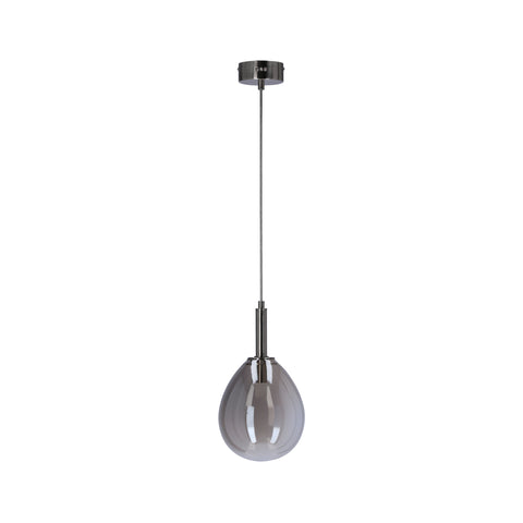 Suspension LED Verre Chromé · Lukka