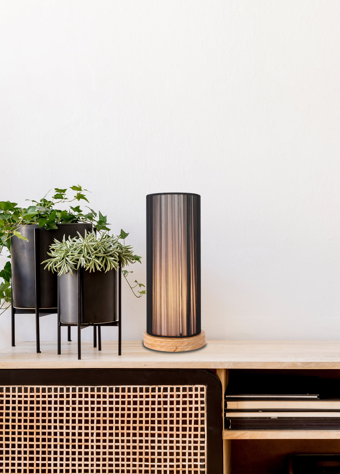 Lampadaire Bois E27 · Kioto · photo 2