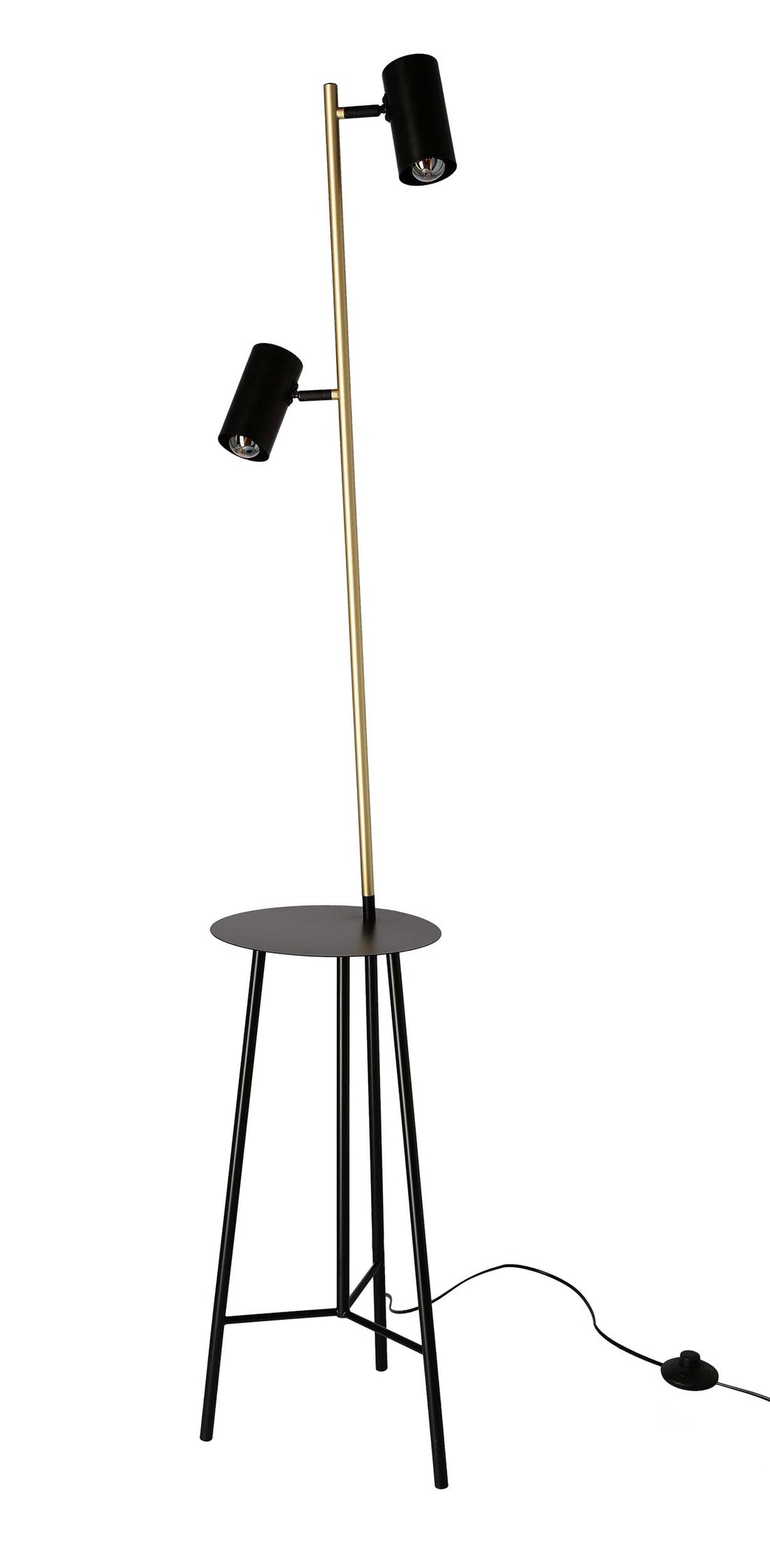 Lampadaire 2 Lampes Acier GU10 · Perret