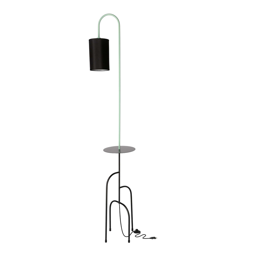 Lampadaire Acier Tissu E14 · Ravello