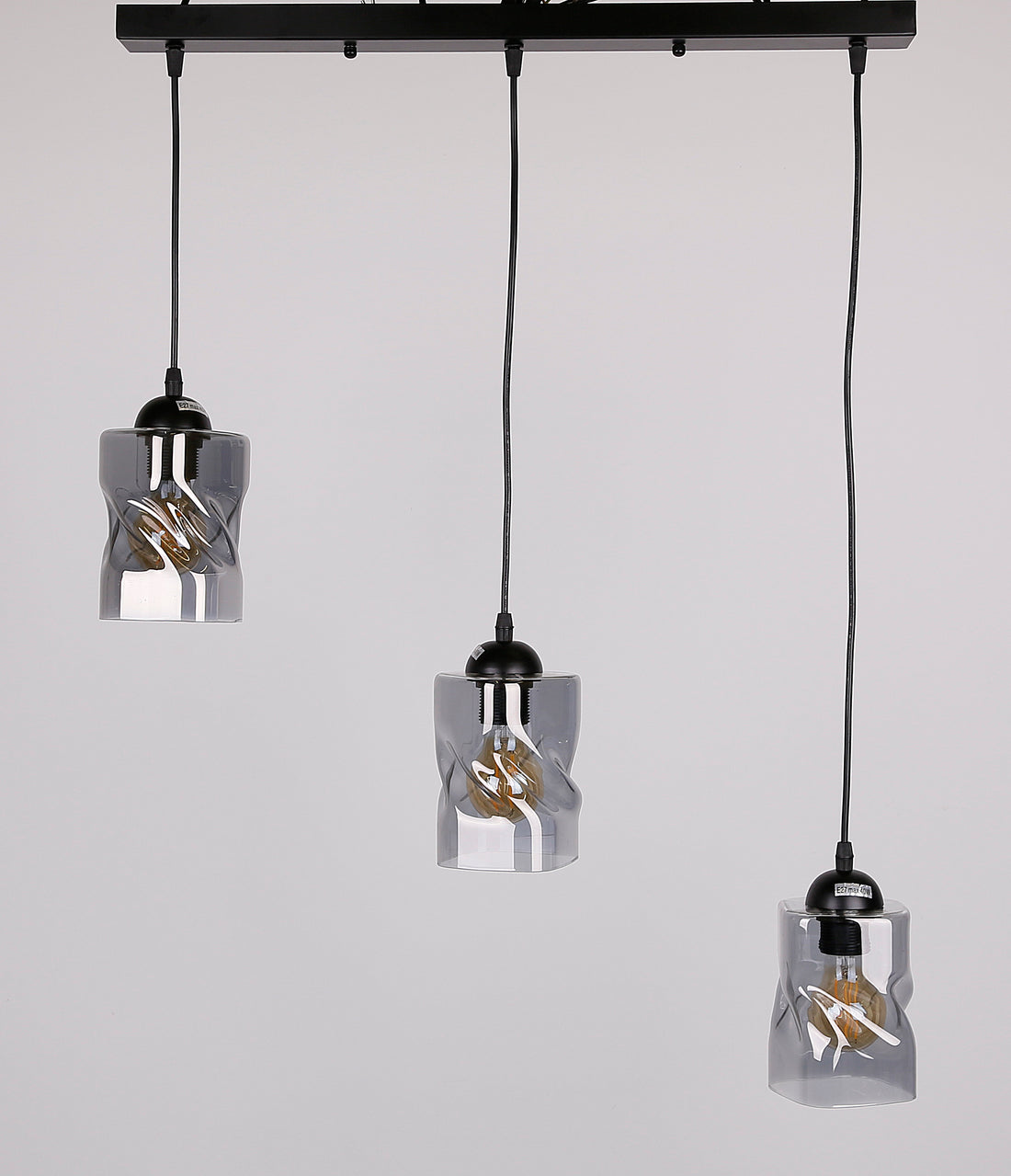 Suspension Métal Verre E27 · Felis · photo 2