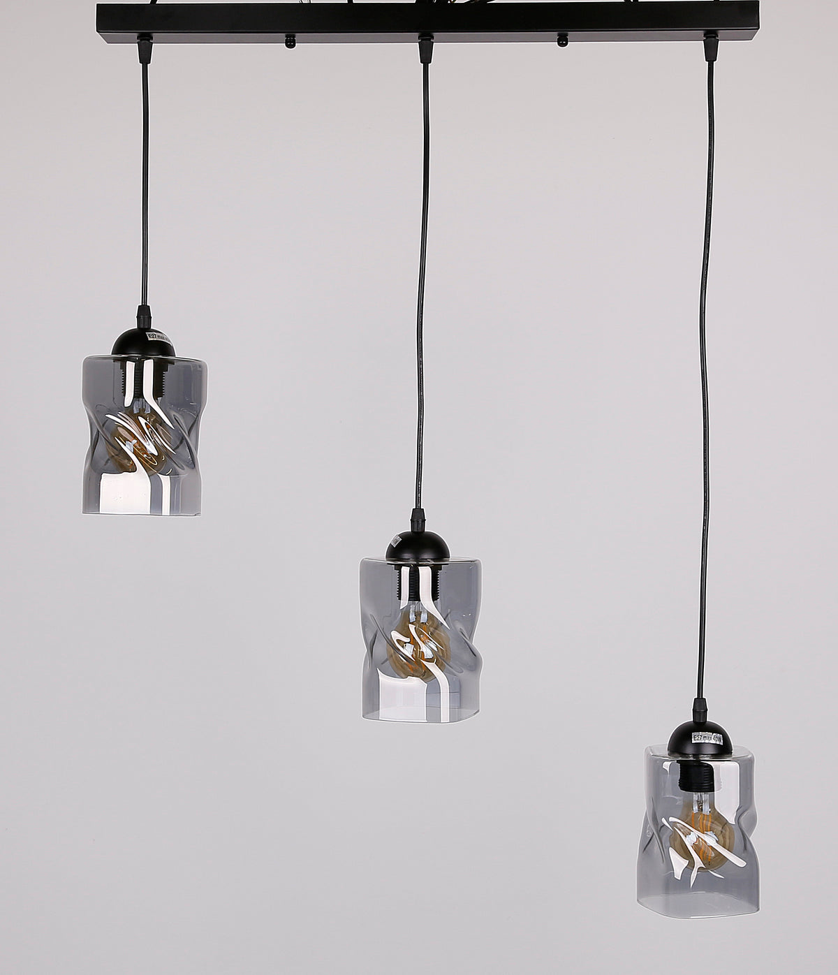 Suspension Métal Verre E27 · Felis · photo 2