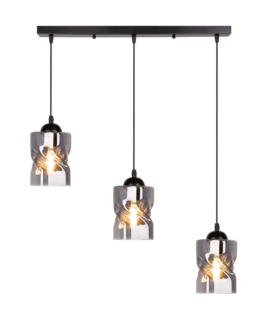 Suspension Métal Verre E27 · Felis · photo 3