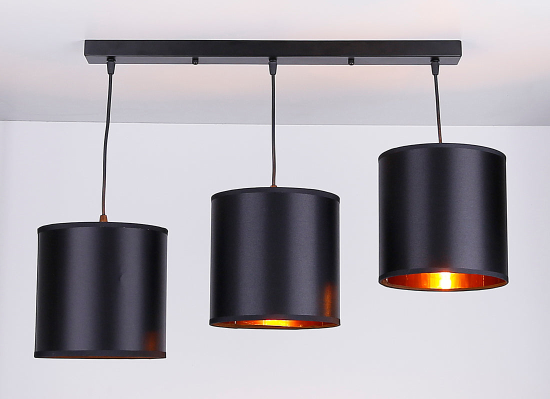 Suspension 3 Lampes Acier E27 · Candida · photo 4