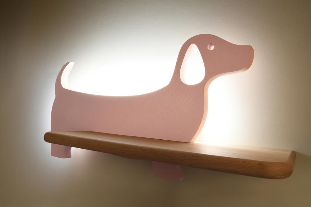 Applique murale LED Bois · Dog · photo 3