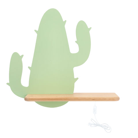 Applique murale LED Bois Vert · Cactus