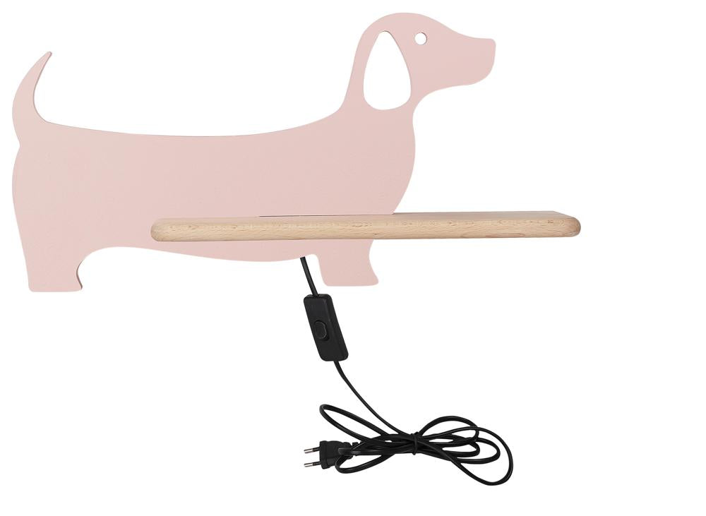 Applique murale LED Bois Rose · Dog
