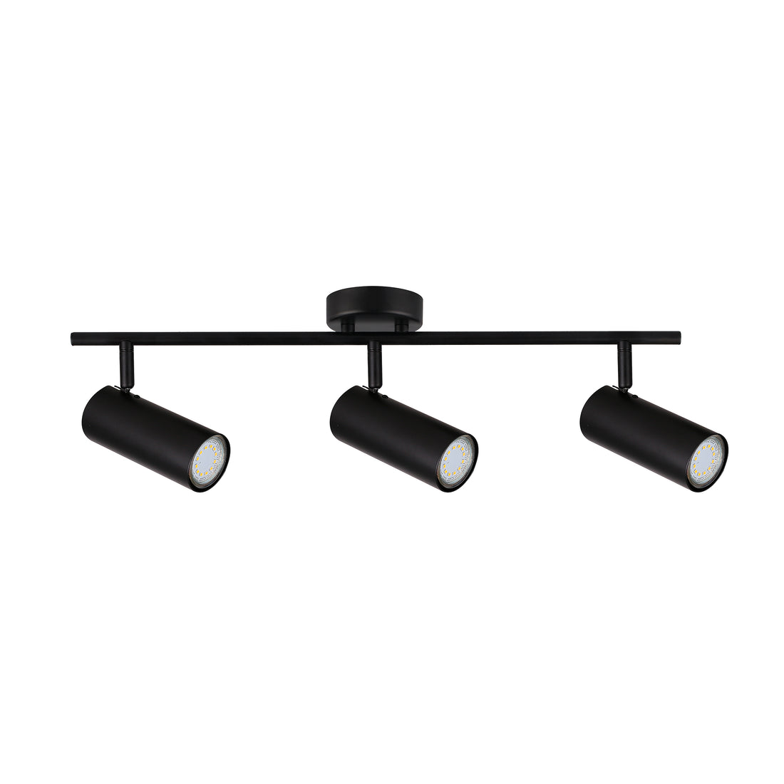 Plafonnier 3 Lampes Acier Noir · Colly