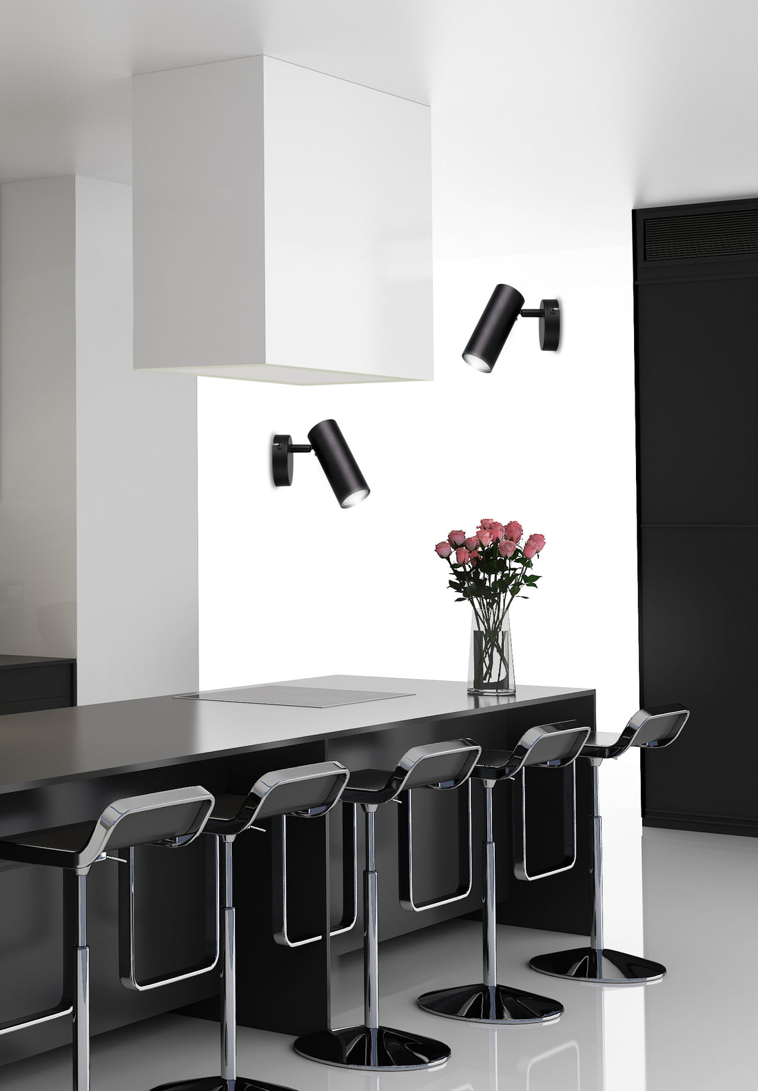 Applique murale Acier Noir GU10 · Colly · photo 3