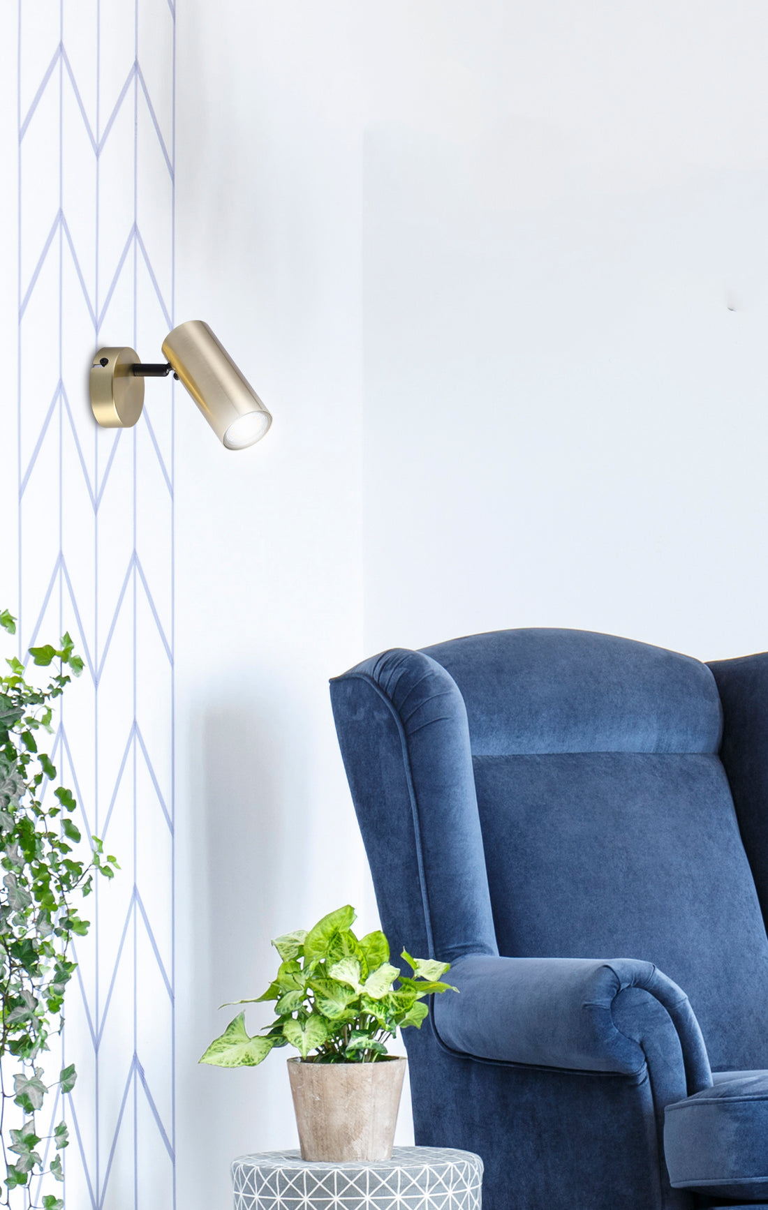 Applique murale Acier Laiton GU10 · Colly · photo 3