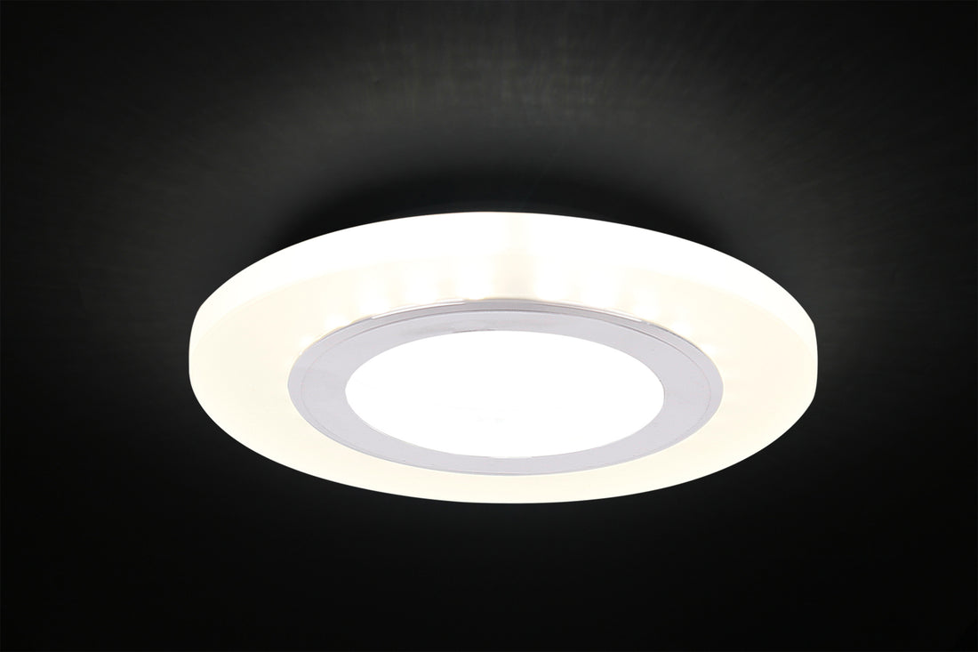 Spot 2 Lampes LED Verre Argenté · Ssp · photo 3