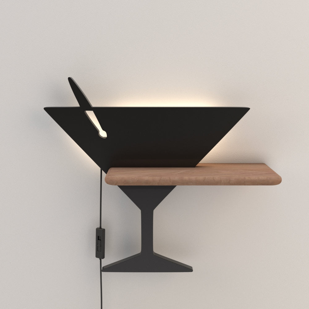 Applique murale LED Bois Noir · Piccolo · photo 3