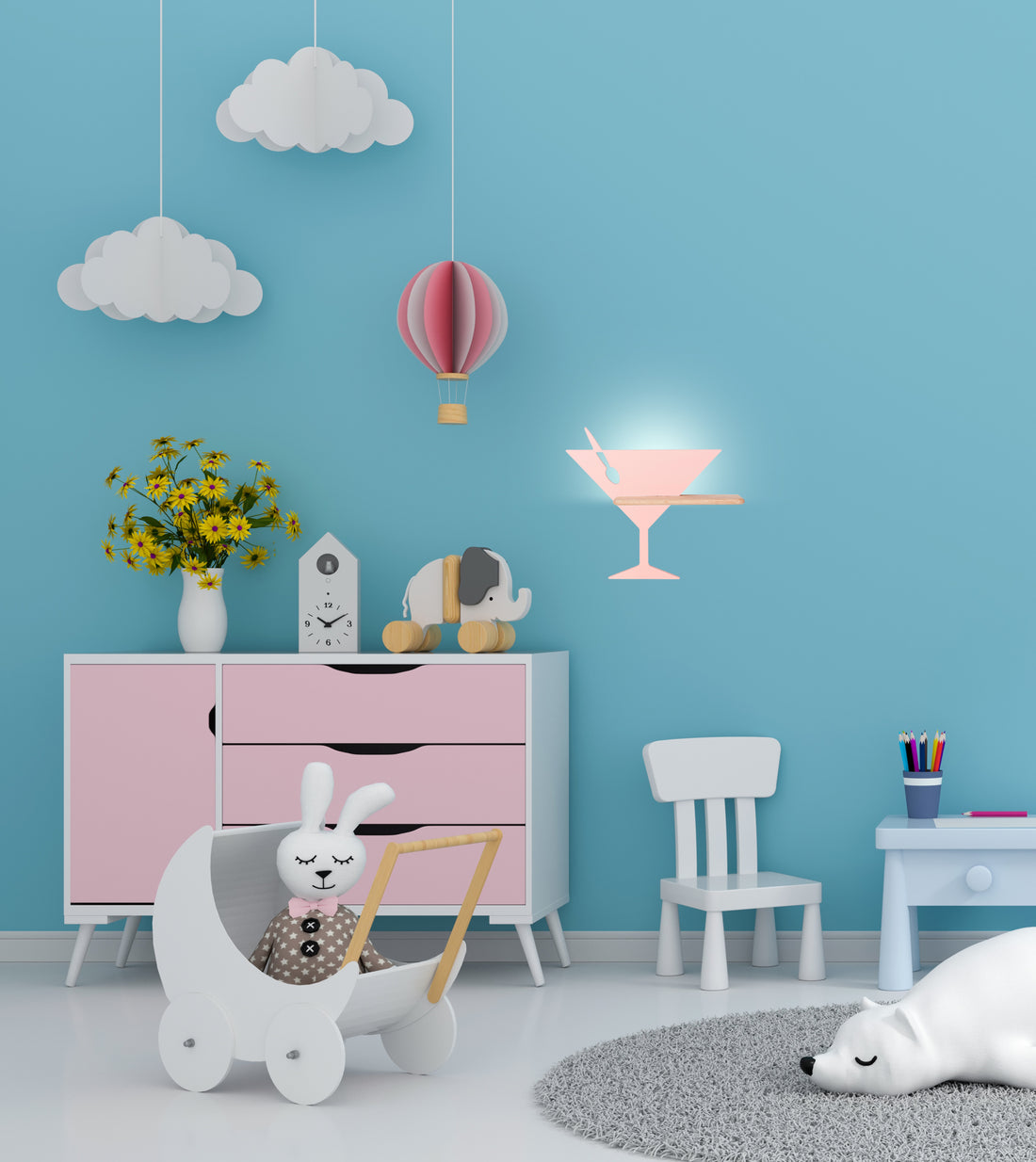 Applique murale LED Bois Rose · Piccolo · photo 2
