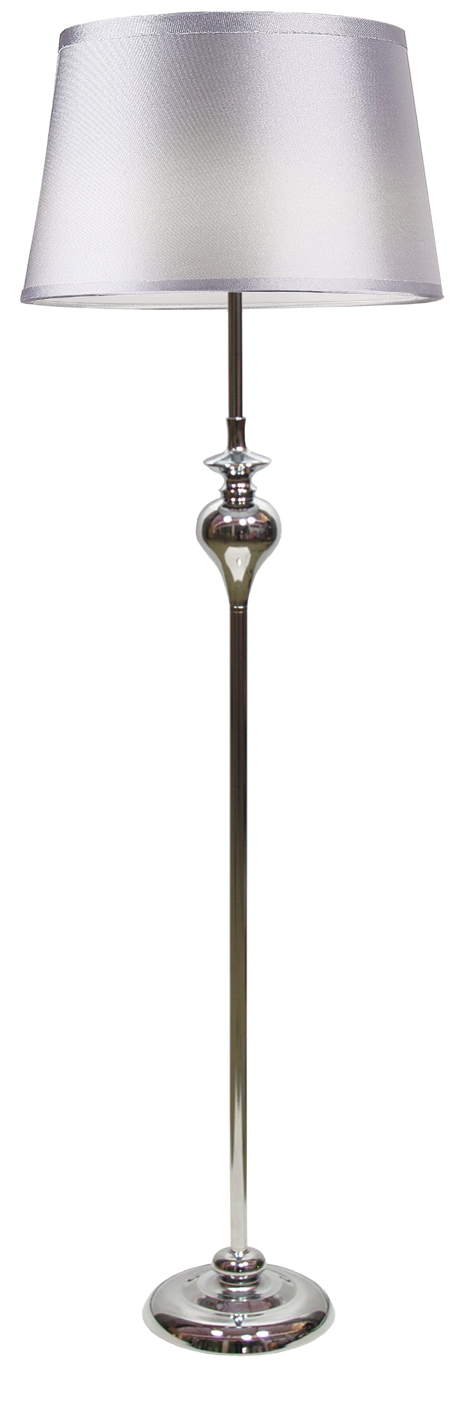 Lampadaire Acier Tissu E27 · Prima