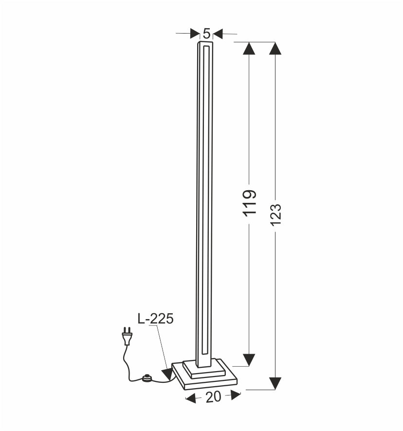 Lampadaire LED · Alset · photo 5