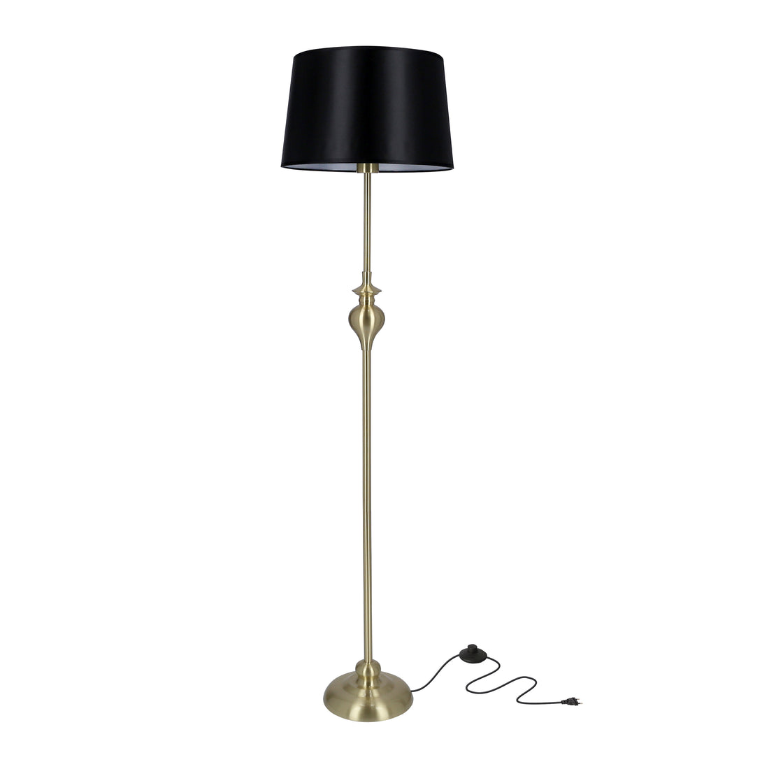 Lampadaire Acier Tissu E27 · Prima · photo 2