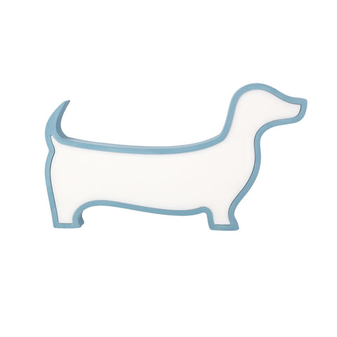 Lampe à poser LED Bleu · Dog