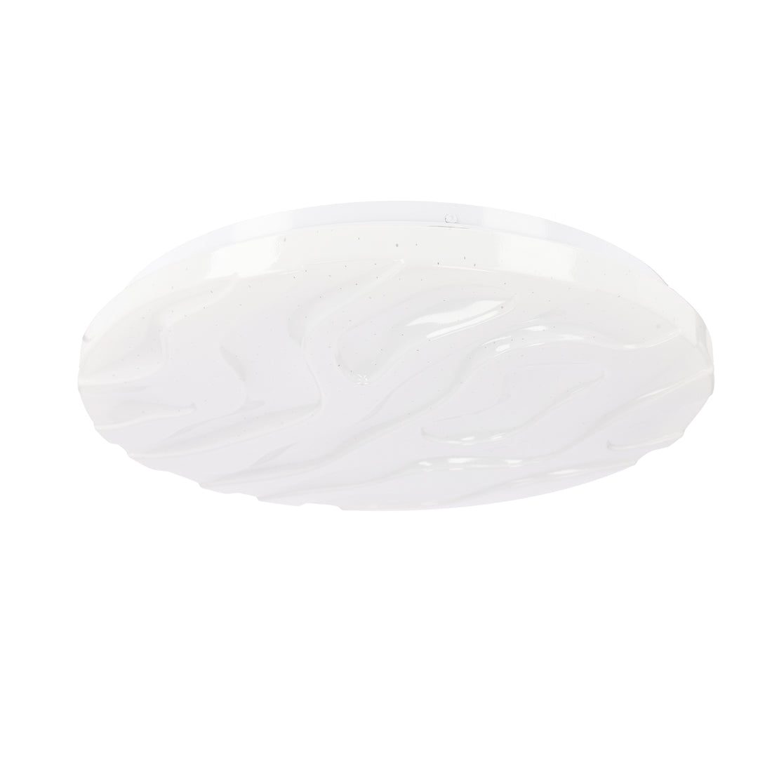 Plafonnier LED Acier Composite Blanc