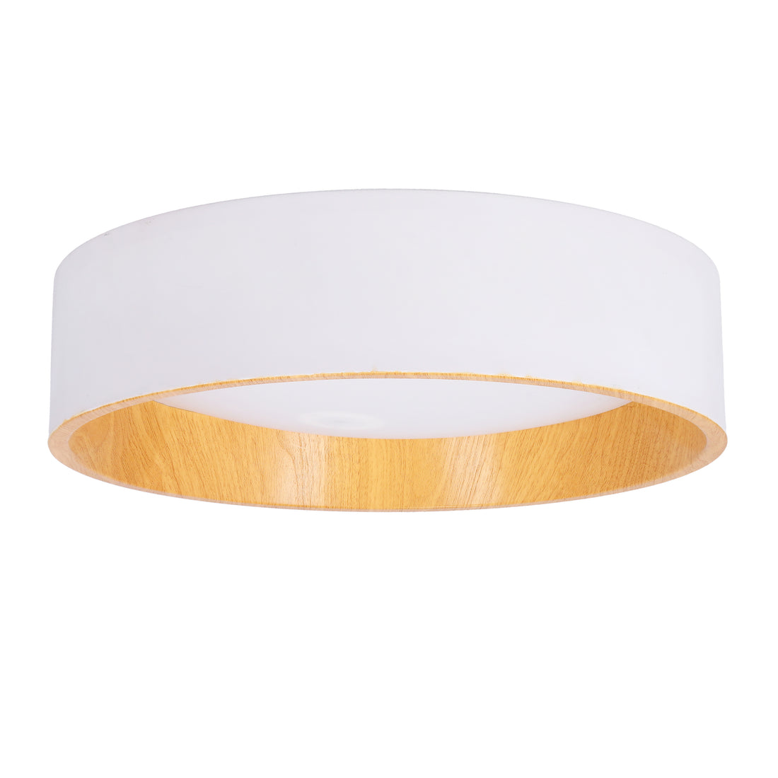 Plafonnier LED Acier Composite Blanc · Lazio