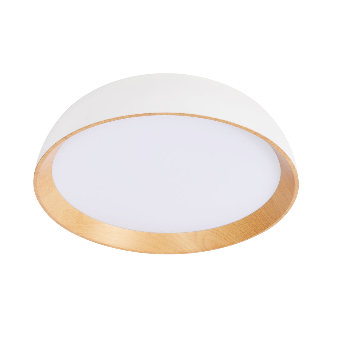 Plafonnier LED Acier Composite Blanc · Calabria