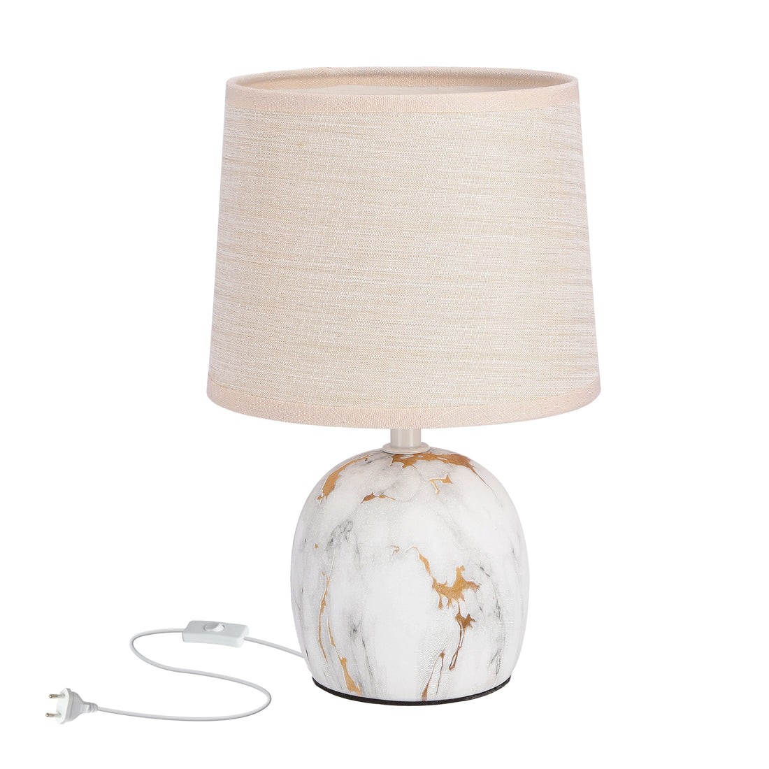 Lampe à poser Tissu Céramique · Adelina