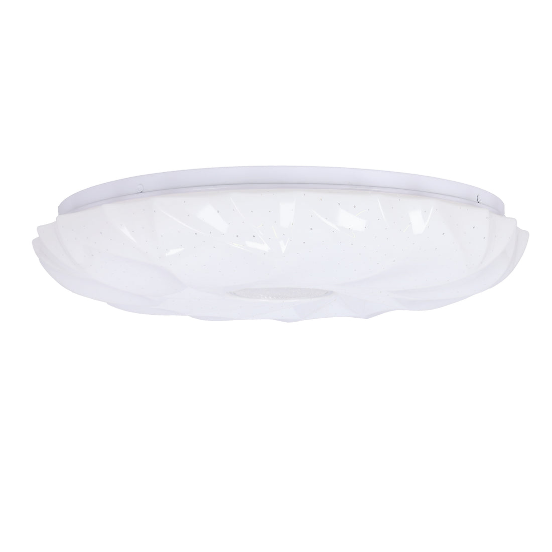 Plafonnier Acier Composite Blanc