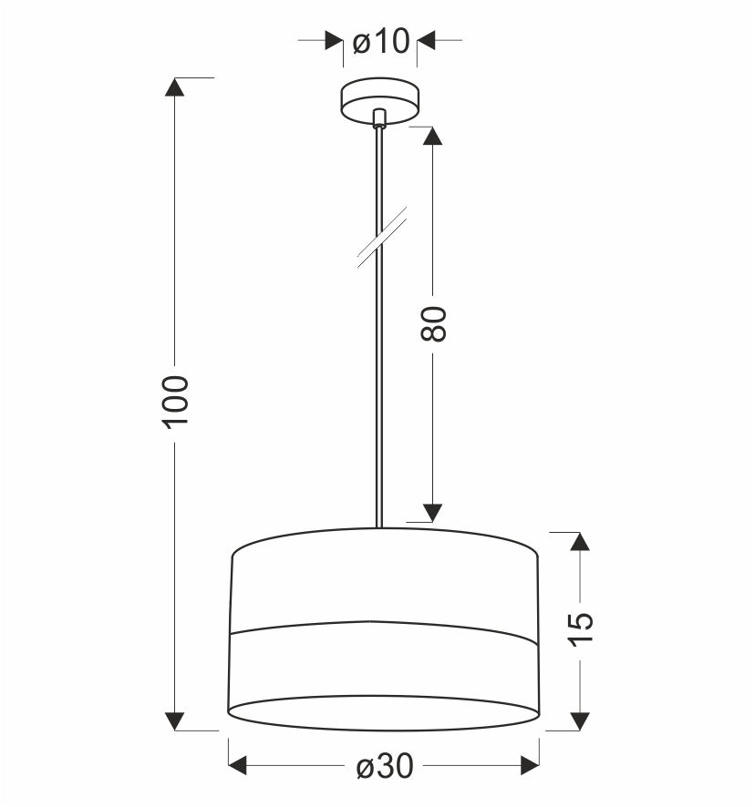 Suspension Blanc E27 · photo 3