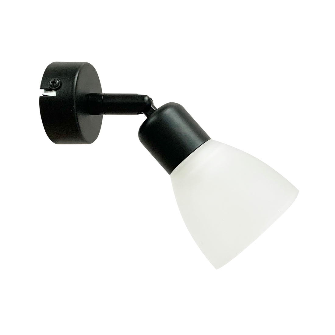 Applique murale Acier Verre Noir · Costa
