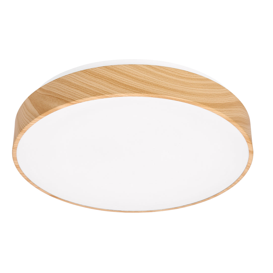 Plafonnier LED Acier Composite Blanc · Figaro