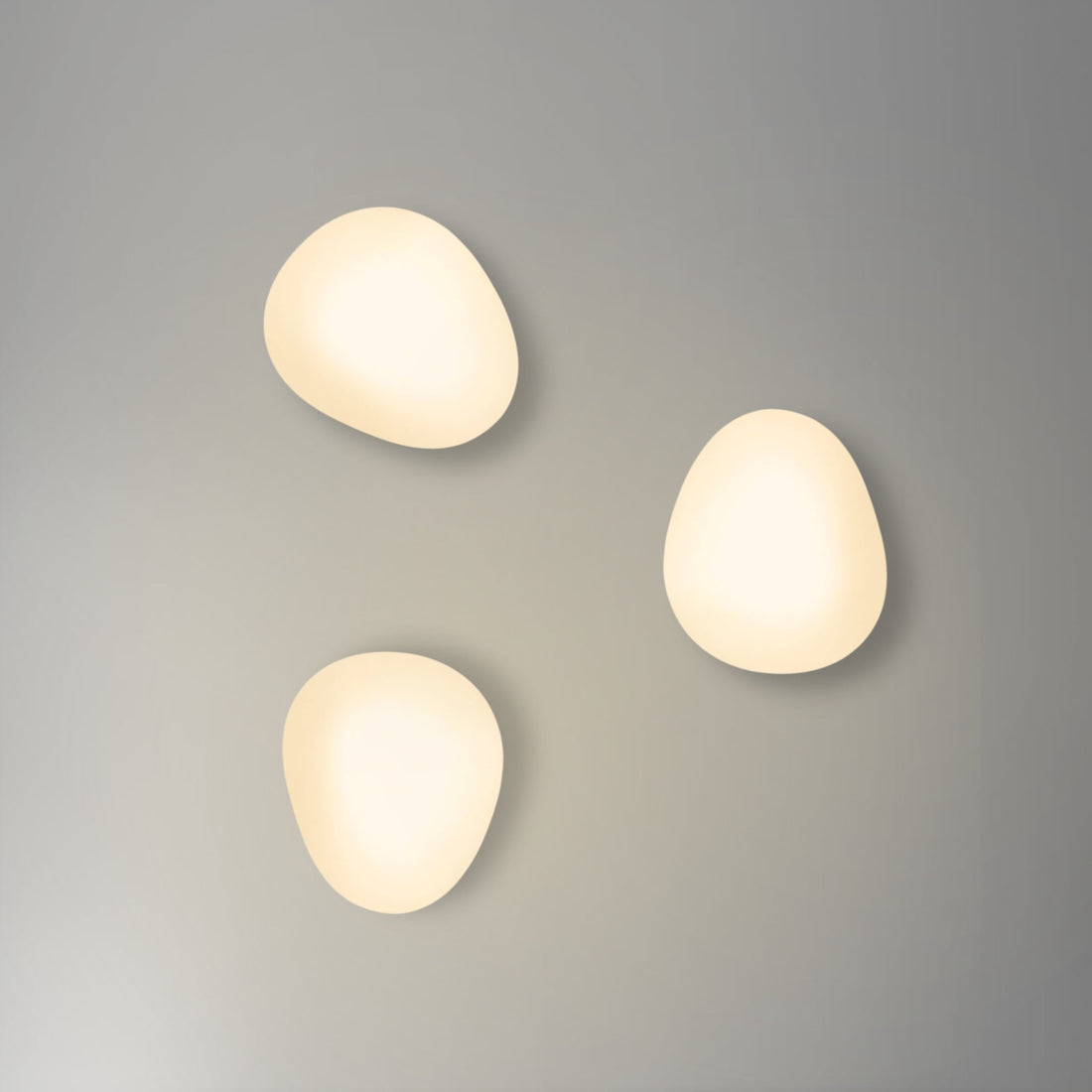Applique murale Acier Composite Blanc et Noir · Stones · photo 3