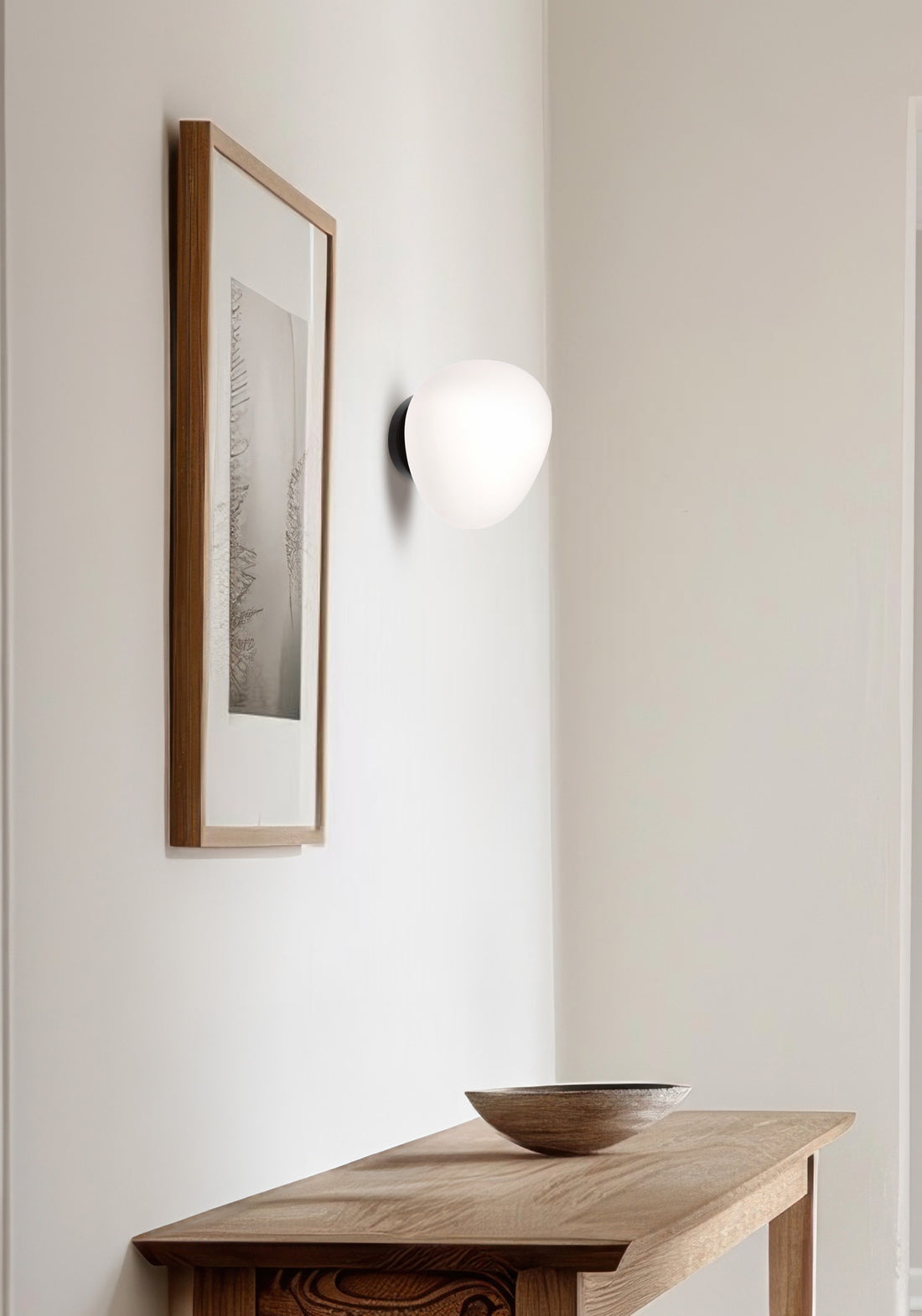Applique murale Acier Composite Blanc et Noir · Stones · photo 4