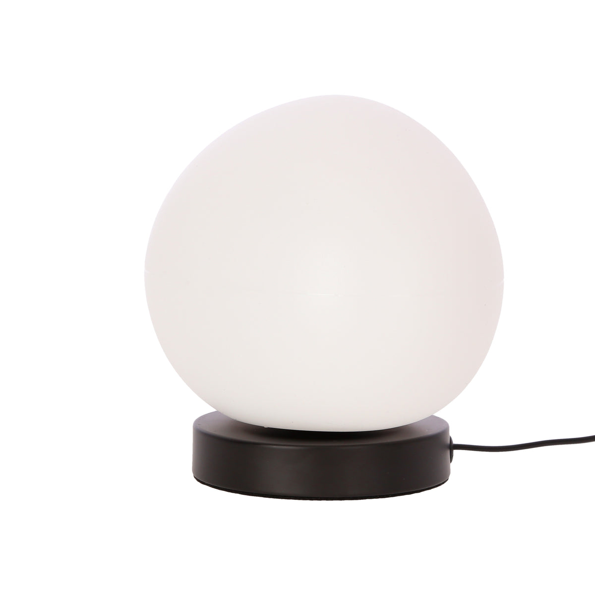 Lampe à poser Acier Composite Blanc et Noir · Stones