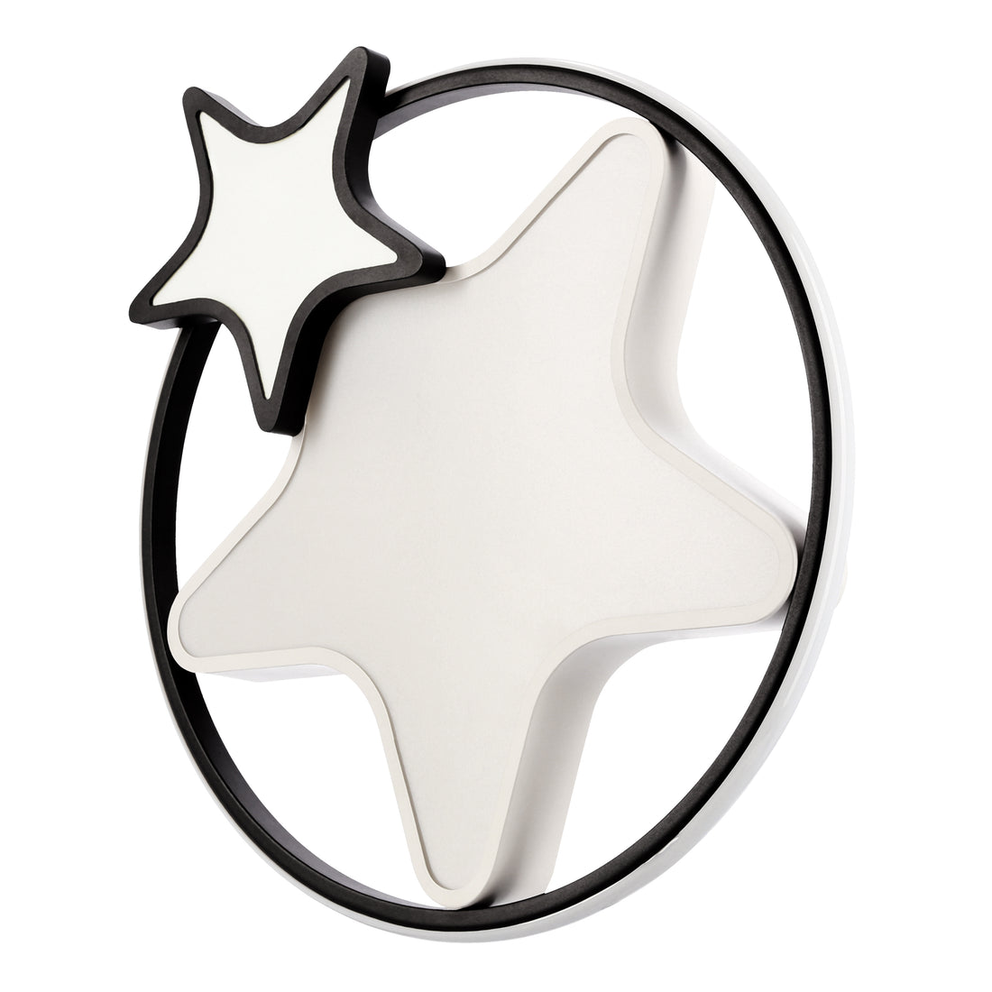 Plafonnier 3 Lampes LED Acier Composite Marron · Astre
