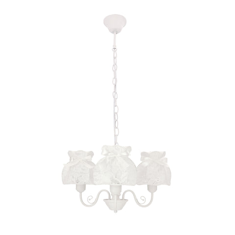 Suspension 3 Lampes Blanc E27 · Rossini
