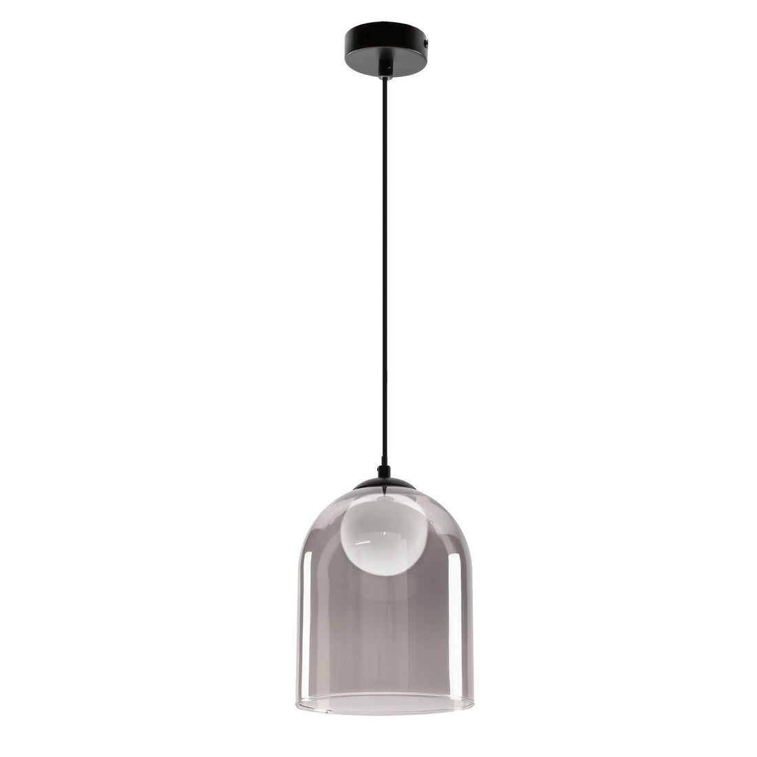 Suspension Métal Verre Fumé · Klea