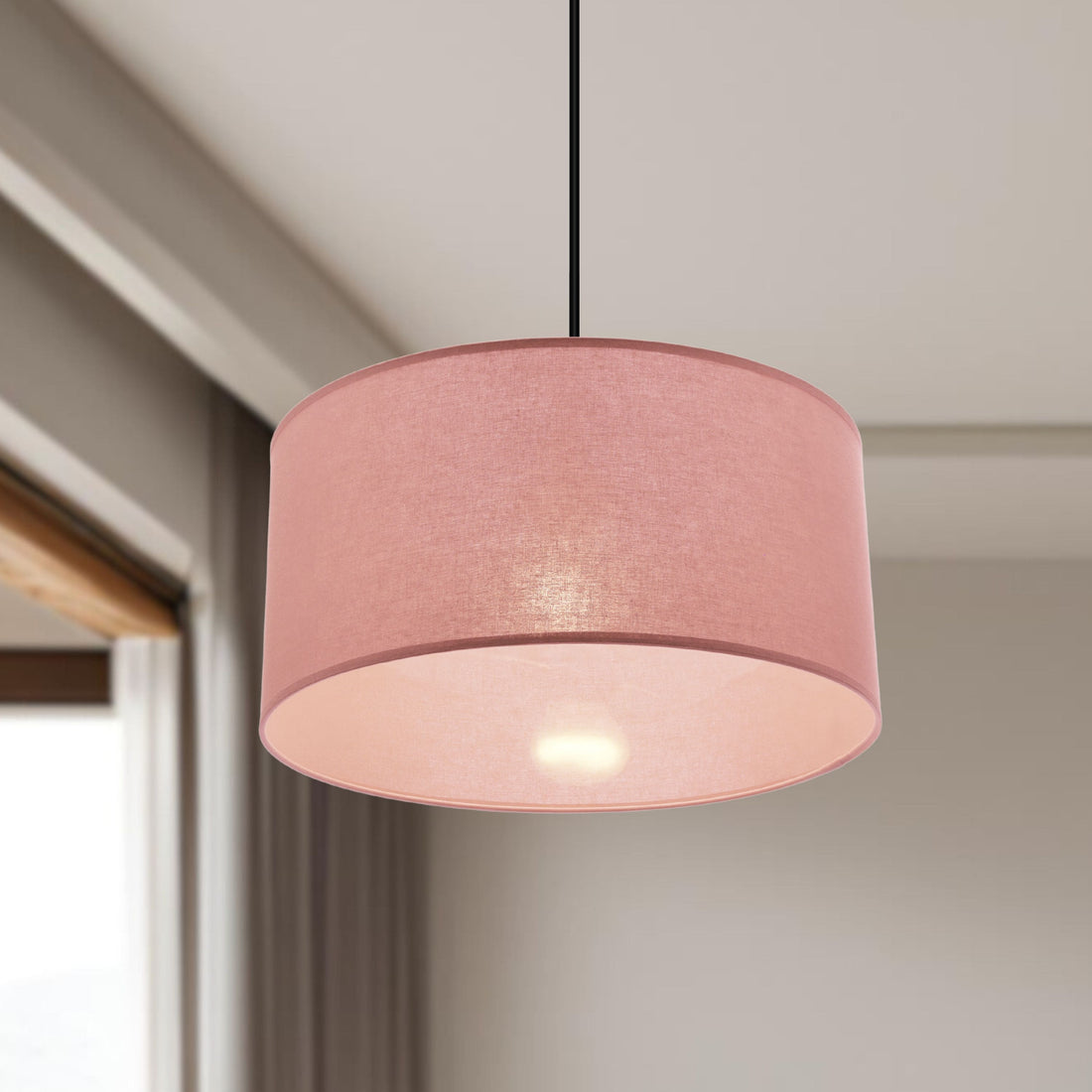 Suspension Acier Noir E27 · Shanti · photo 2
