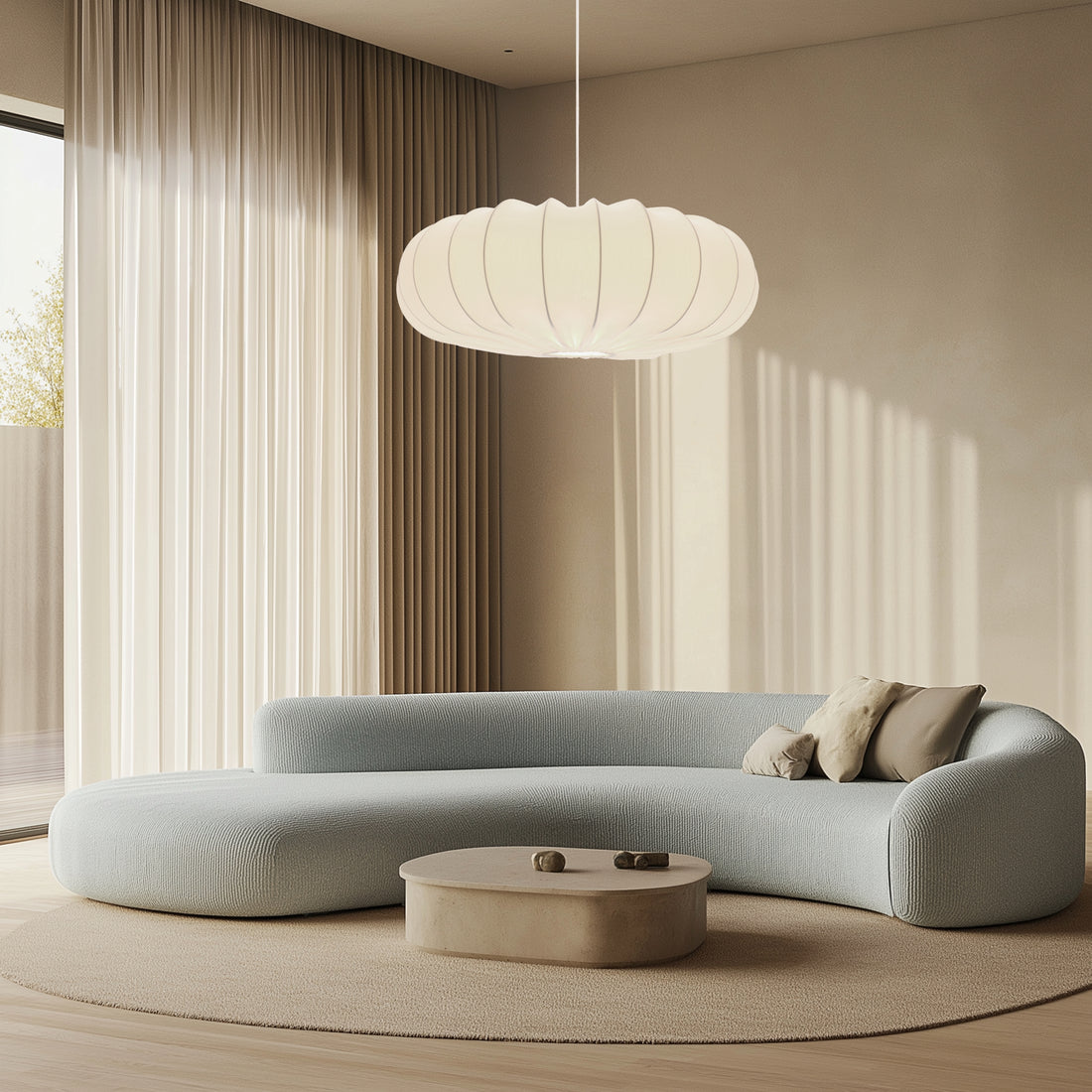 Suspension Blanc E27 · Cafee · photo 4
