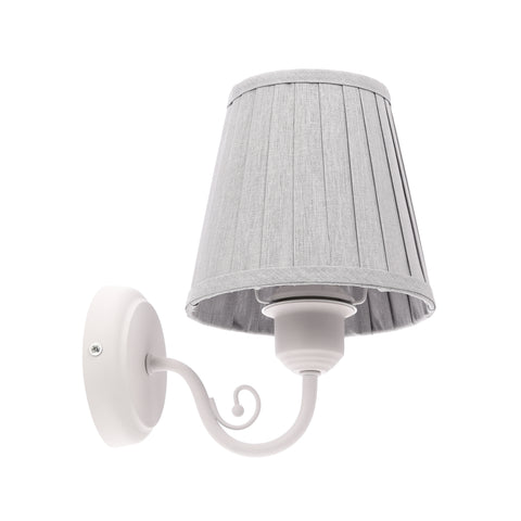 Applique murale Blanc Gris E27 · Firez