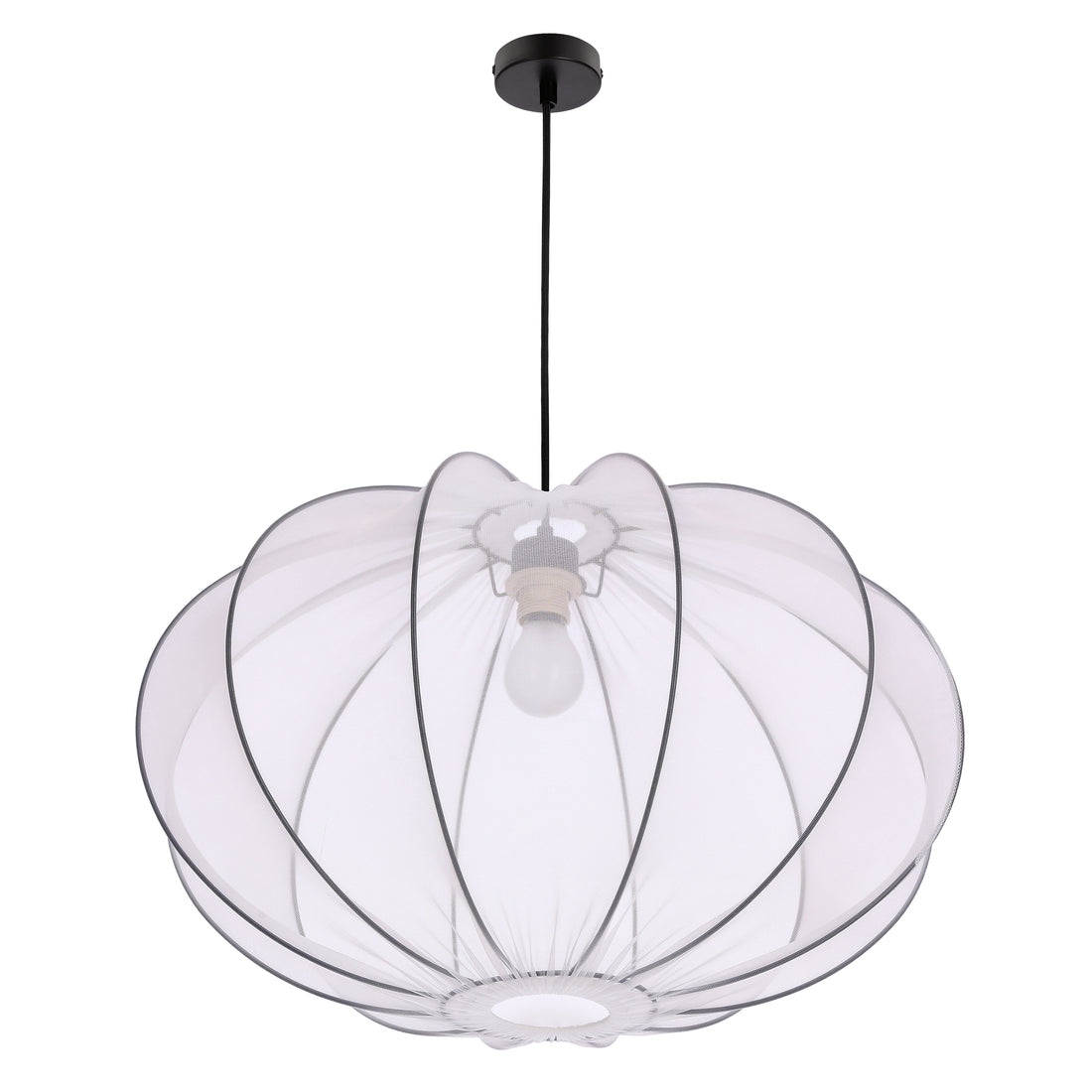 Suspension Acier Noir E27 · Mellow