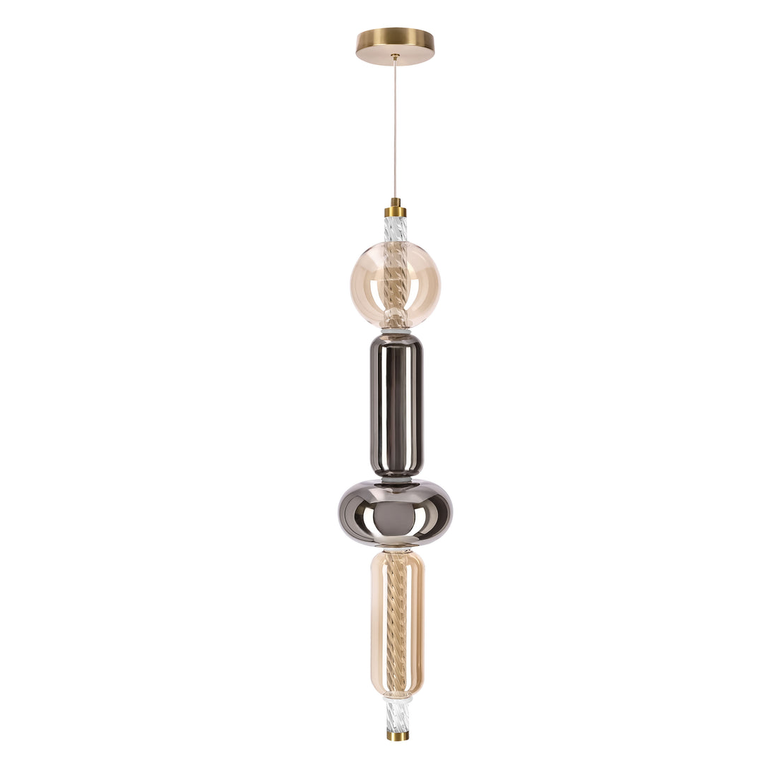 Suspension LED Doré