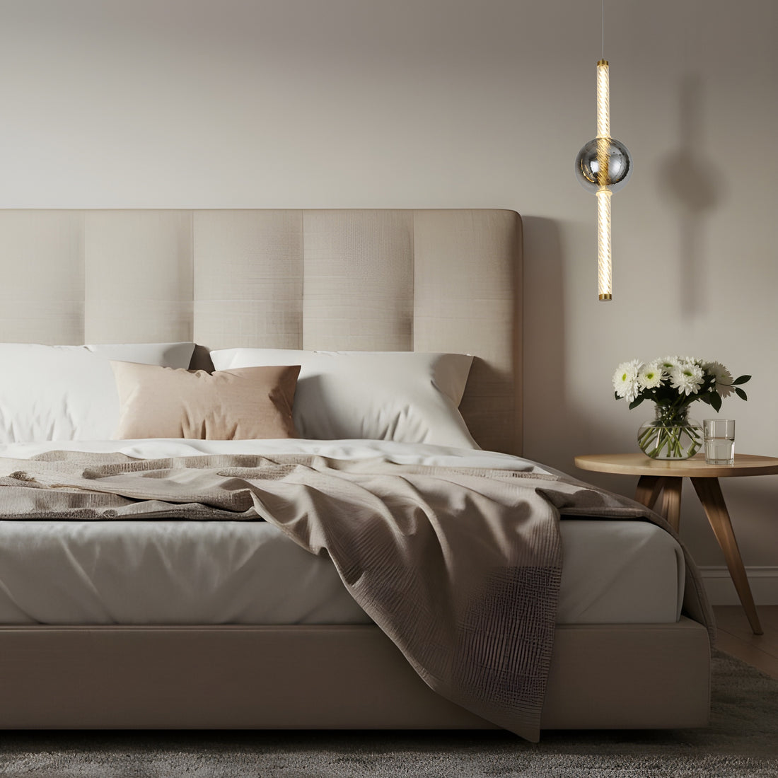 Suspension LED Doré · photo 3
