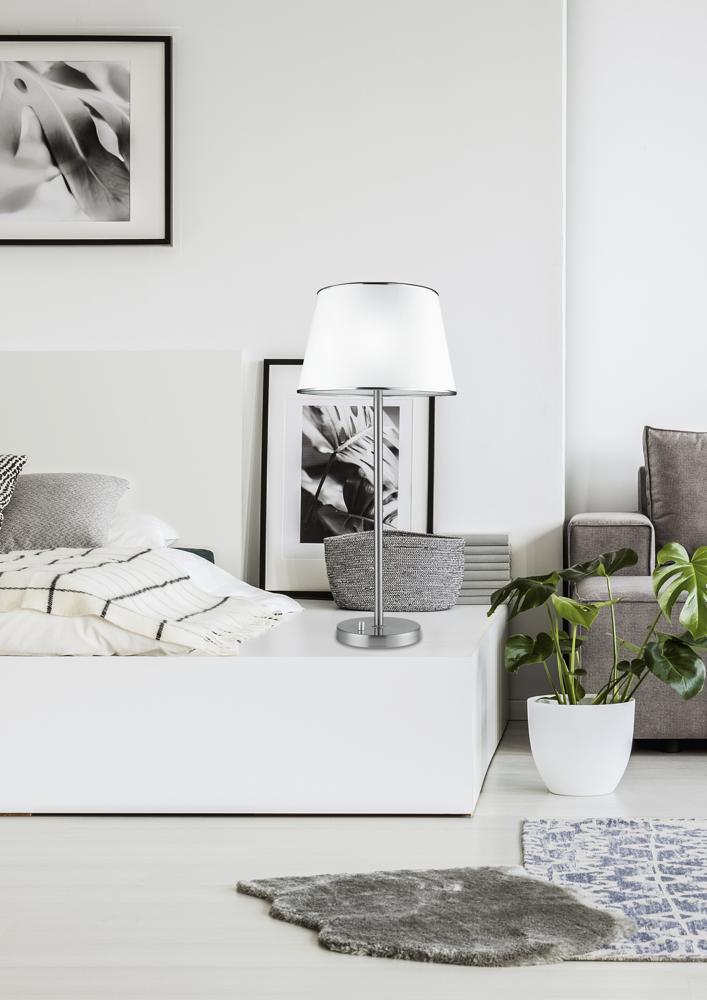 Lampe à poser Acier Tissu Satiné · Ibis · photo 3