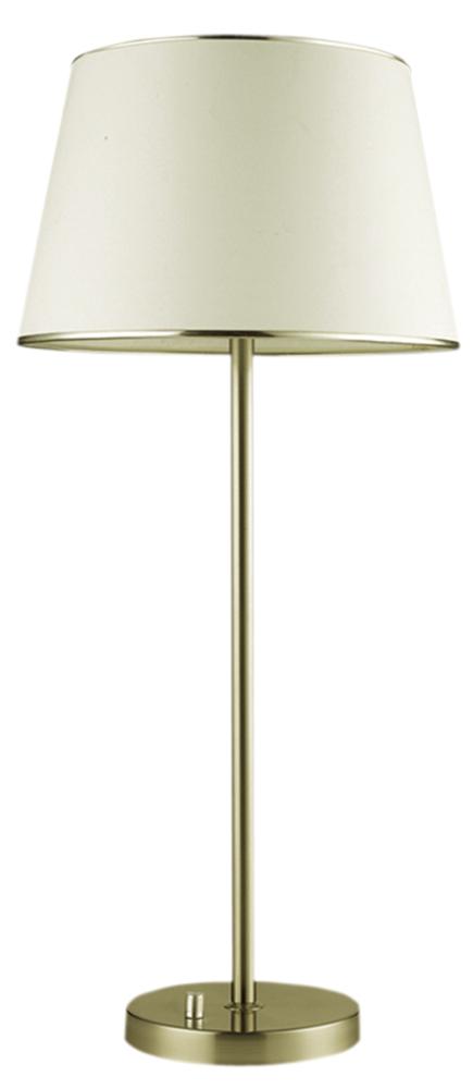 Lampe à poser Acier Tissu Antique Laiton · Ibis