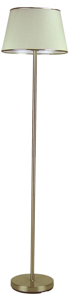 Lampadaire Acier Tissu Antique Laiton · Ibis